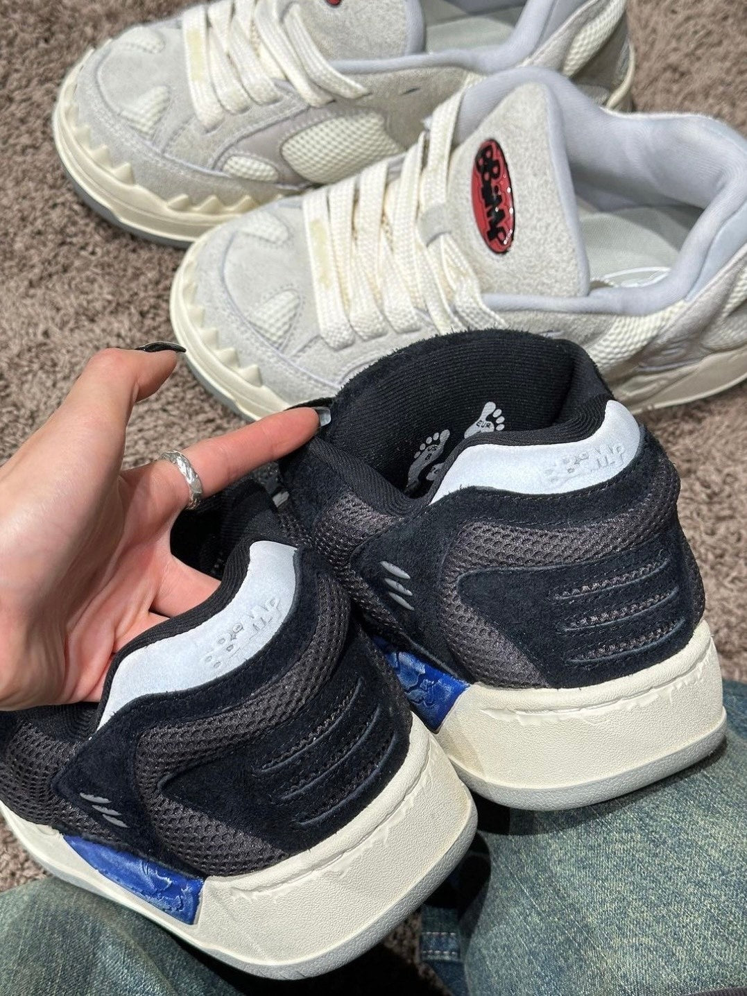 【BBIMP】BBIMP DINOSAUR FOSSIL SNEAKERS