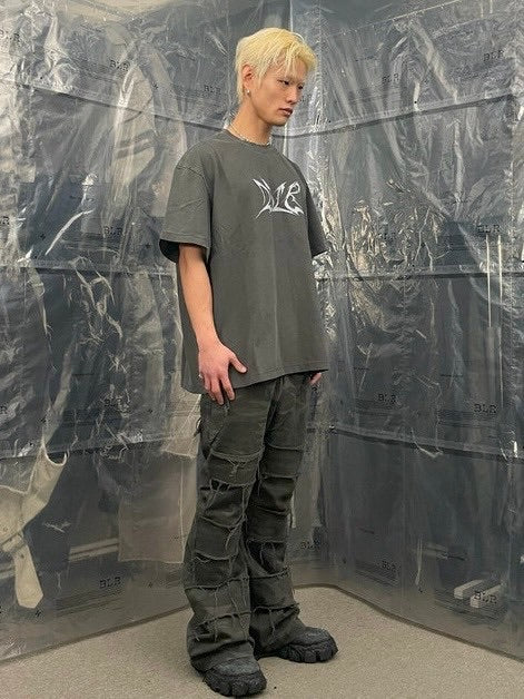 【BLR BLUER】BLR Washed T-shirts