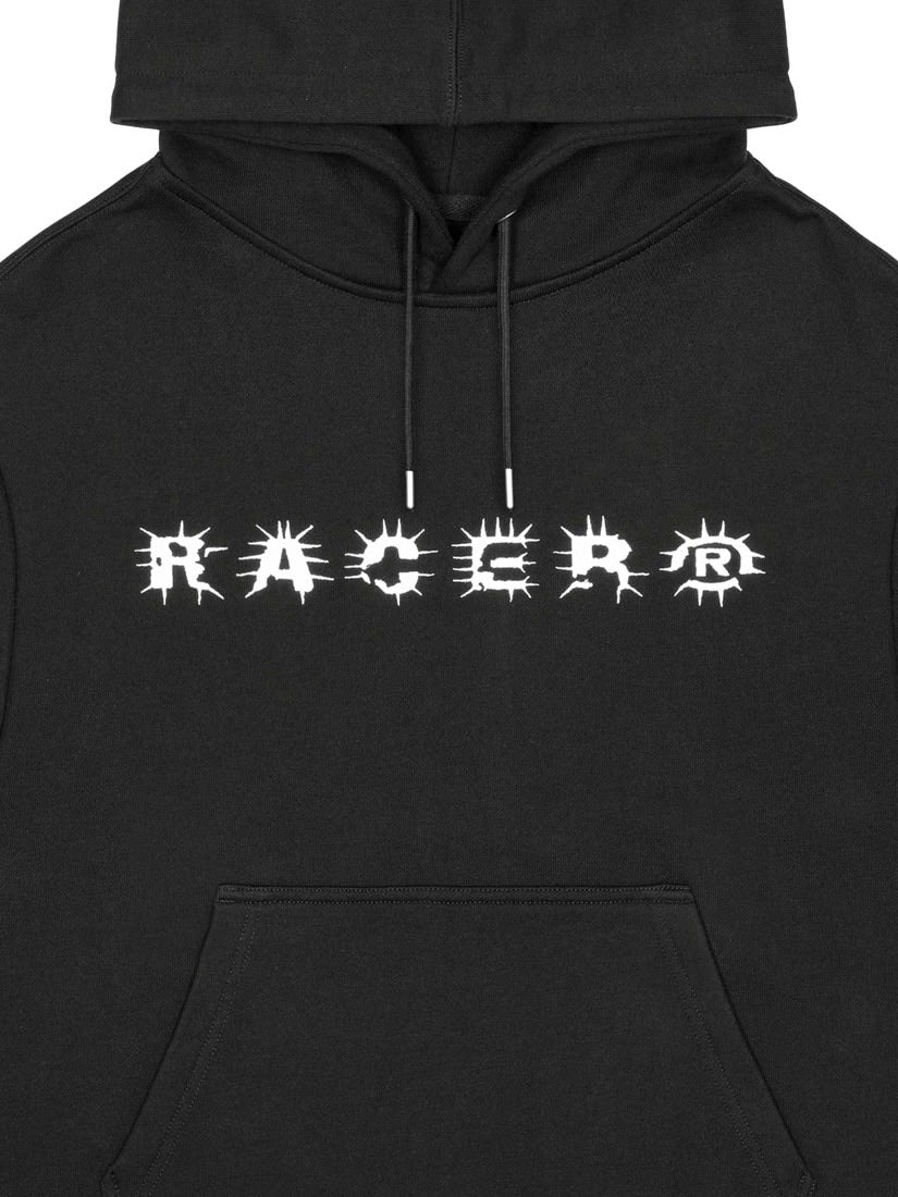 【RACER WORLDWIDE】Spike Text Hoodie
