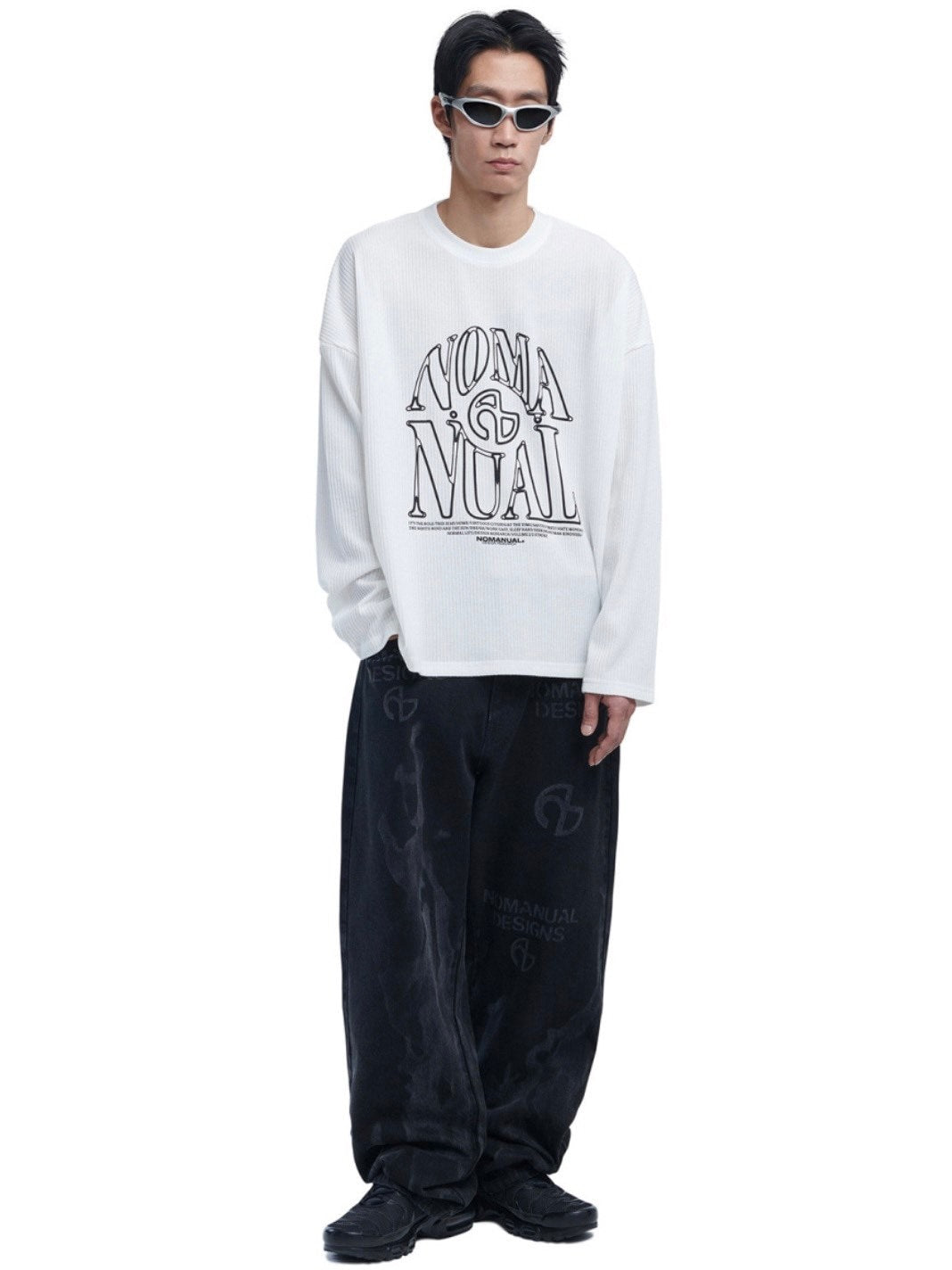 【NOMANUAL】S.N.A KNIT LONG SLEEVE