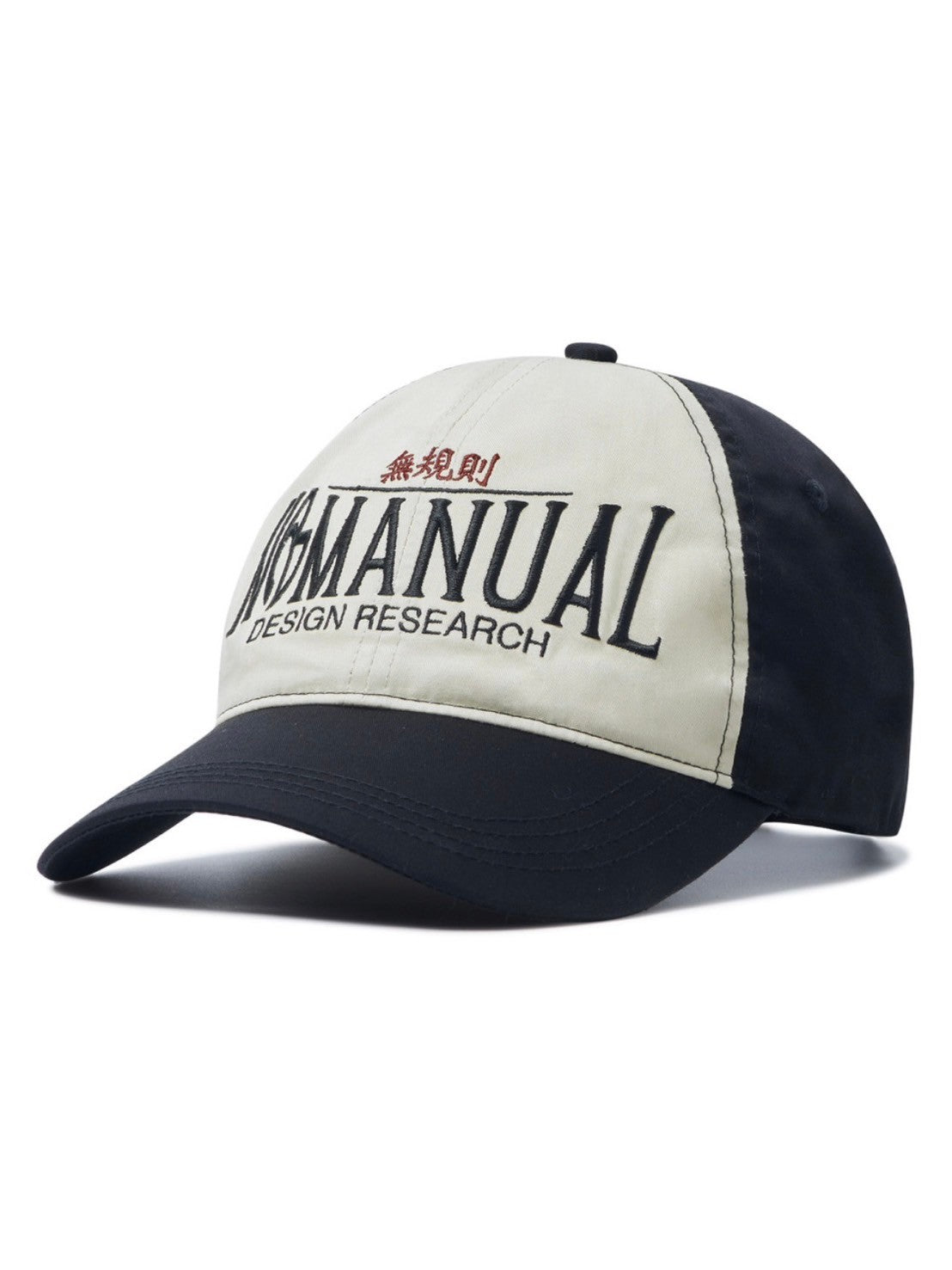 【NOMANUAL】2C TRUCKER BALL CAP / 【ノーマニュアル】ロゴボールキャップ
