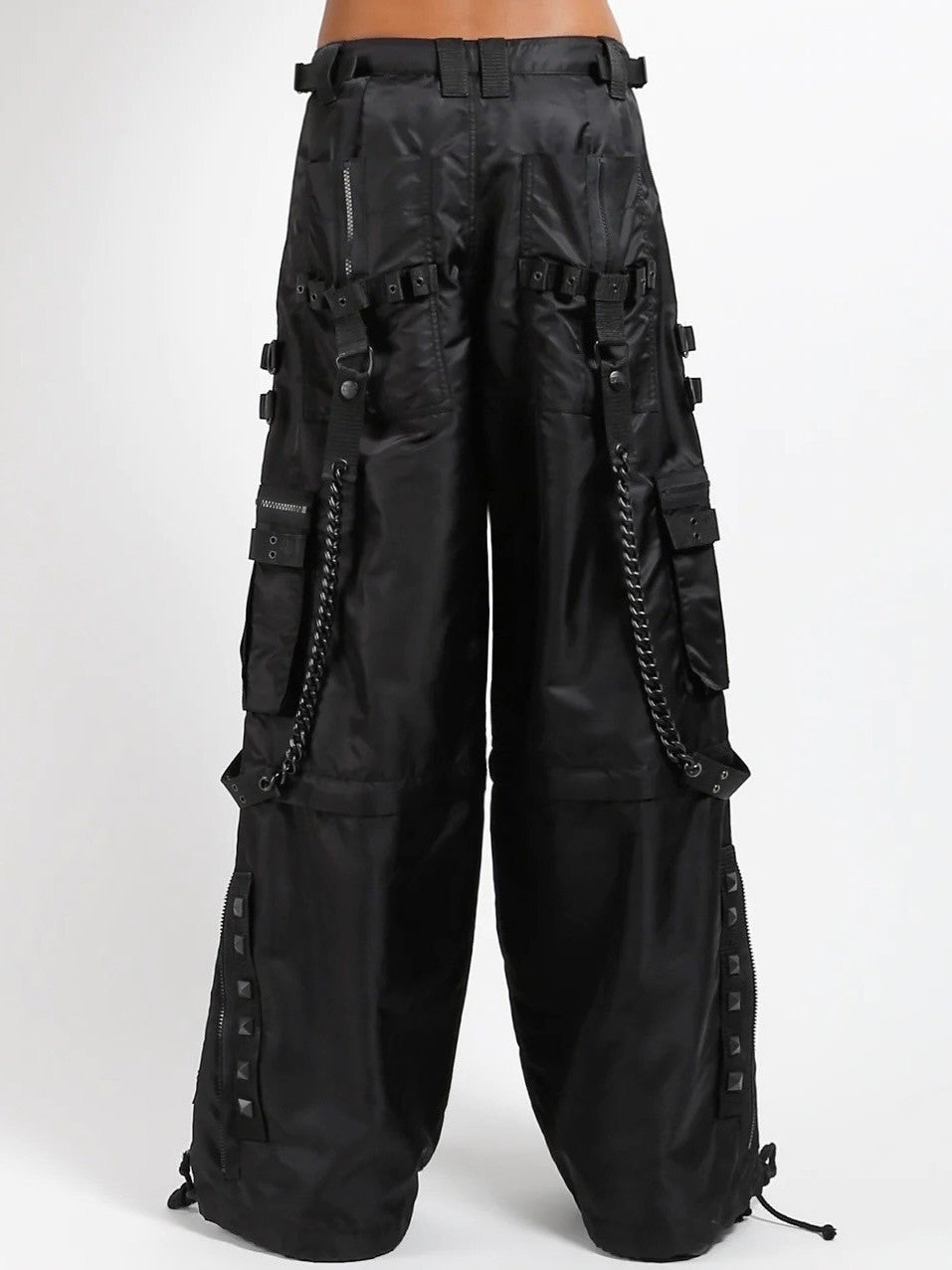 【TRIPP nyc】SPACED OUT NYLON PANT[NY7121M] / 【トリップ エヌワイシー】2wayストラップボンテージナイロンワイドパンツ