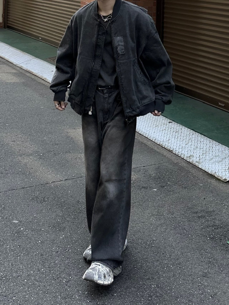 大阪店WEB限定受注制【Chikashitsu +】pigment MA-1 blouson