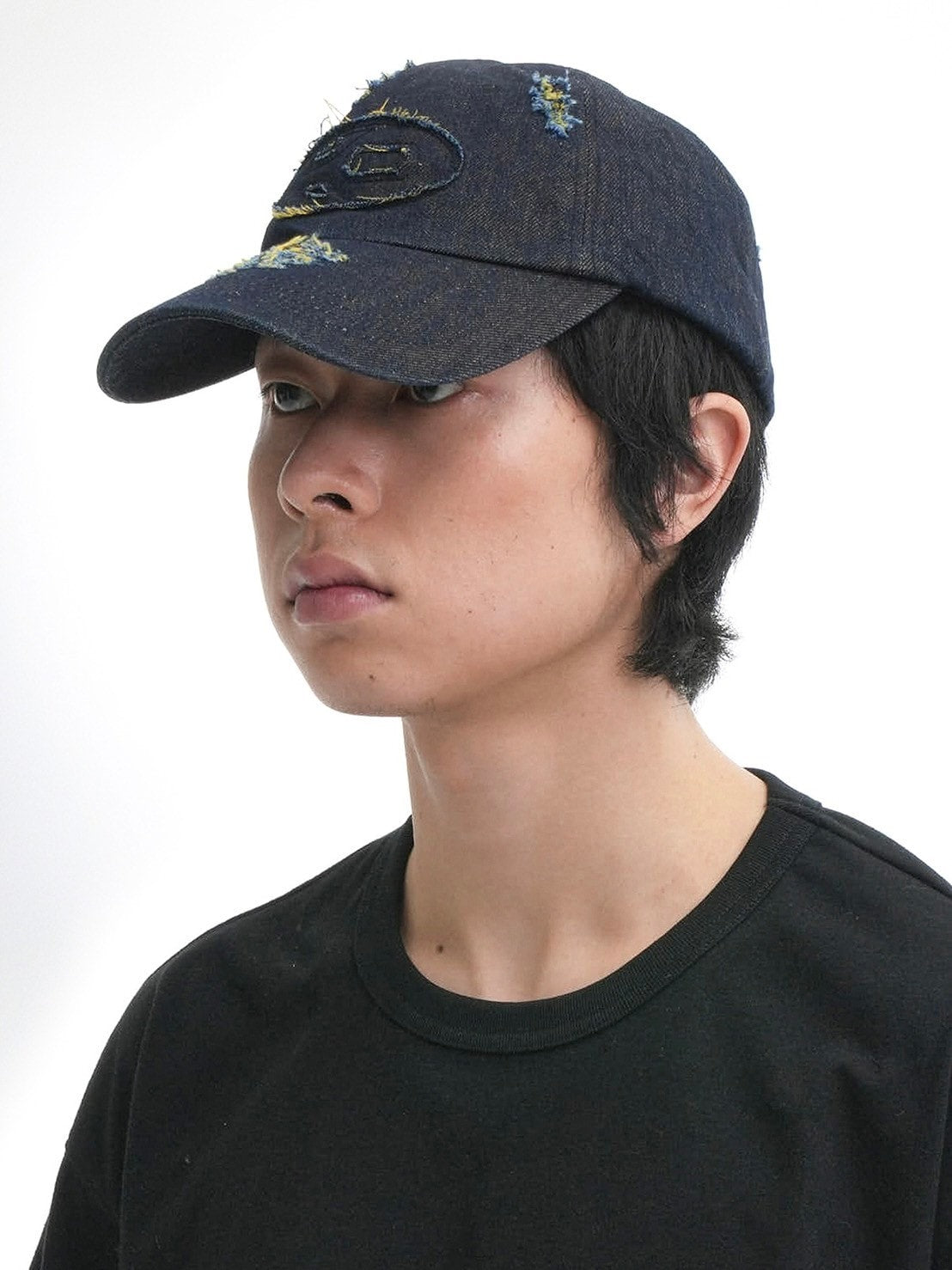 【OY】DESTROYED S.L DENIM CAP