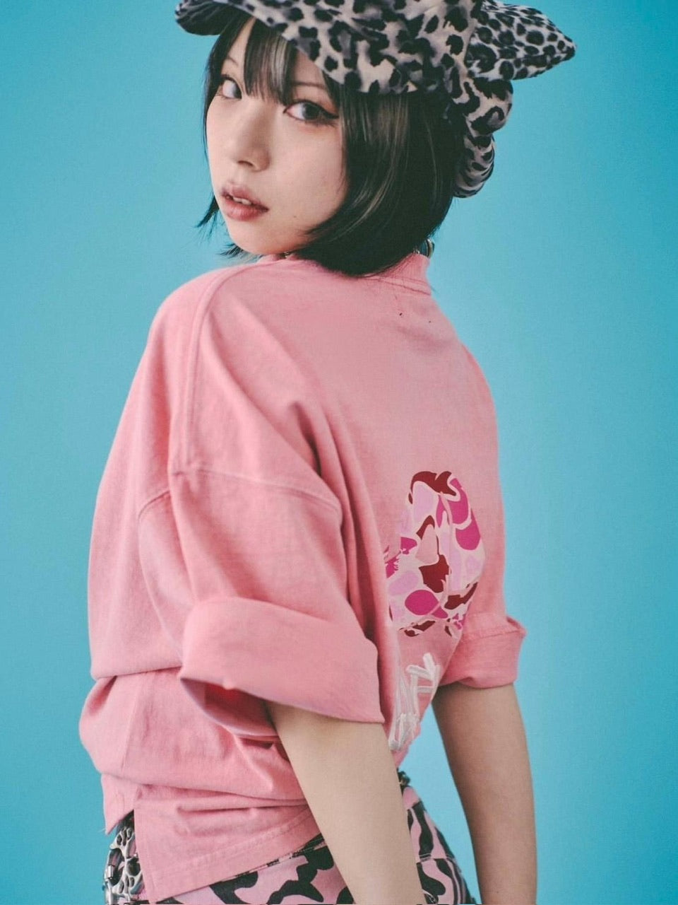 【GALFY】ガルフィーカモボックスロゴTee