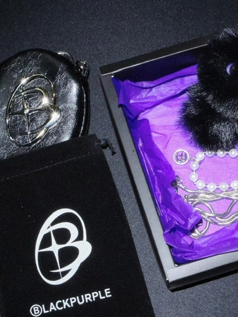 【BLACK PURPLE】Mochi slingback