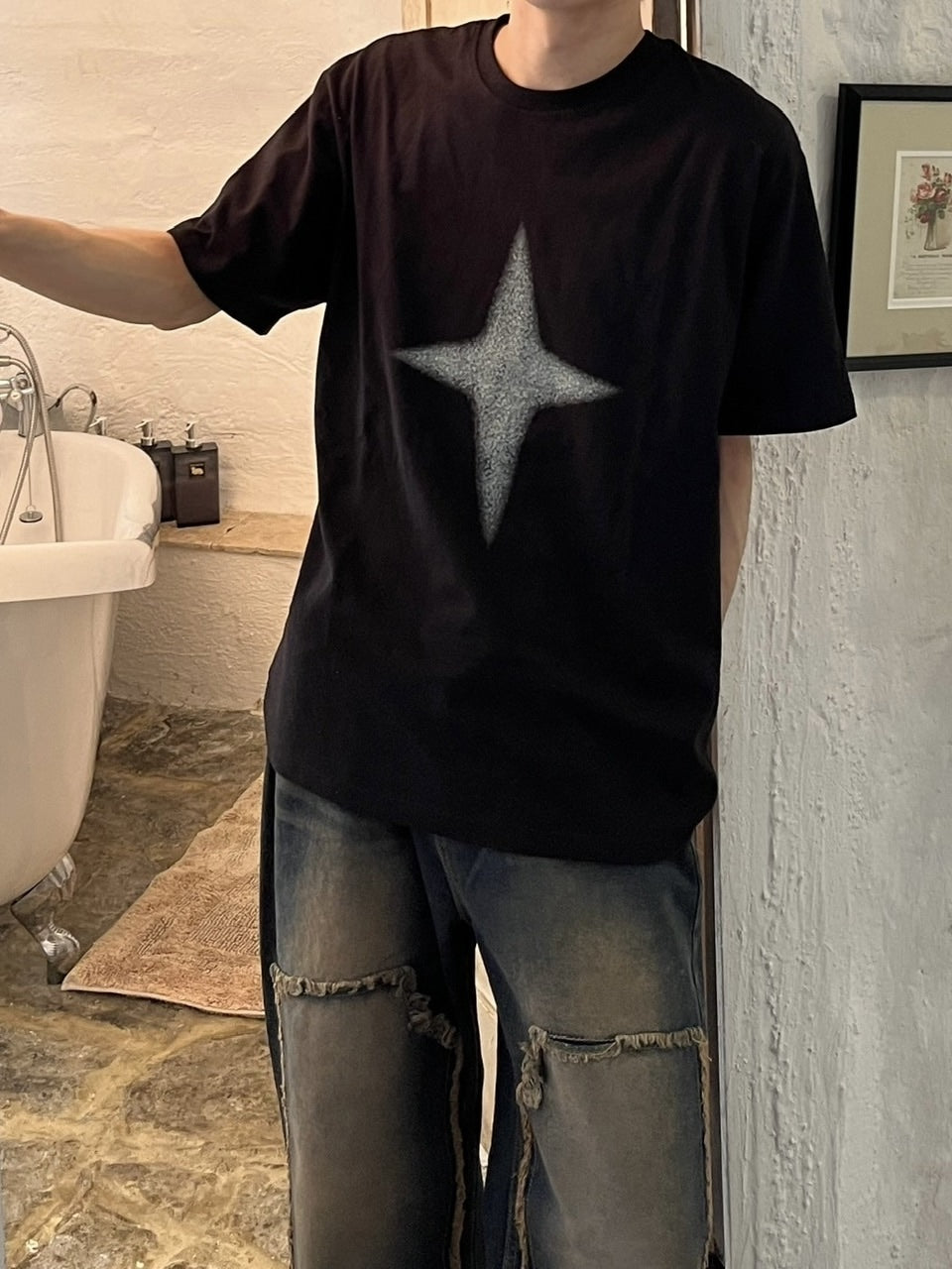 【youll】sparkle tee (2color)
