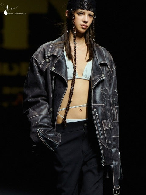 【HOLY NUMBER 7】VINTAGE RIDER JACKET