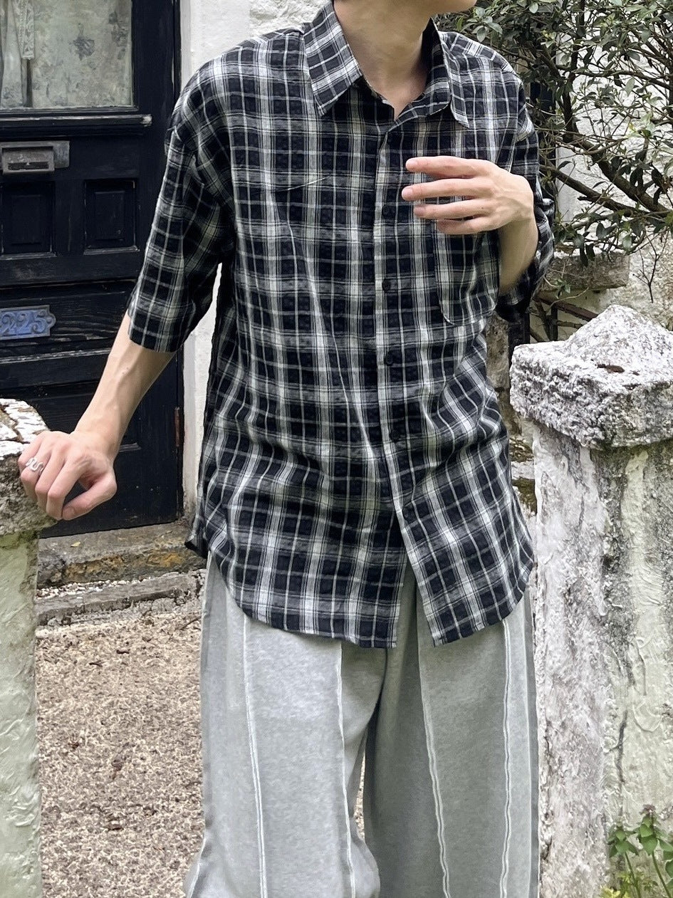 受注制【youll】tartan check shirt (4color)