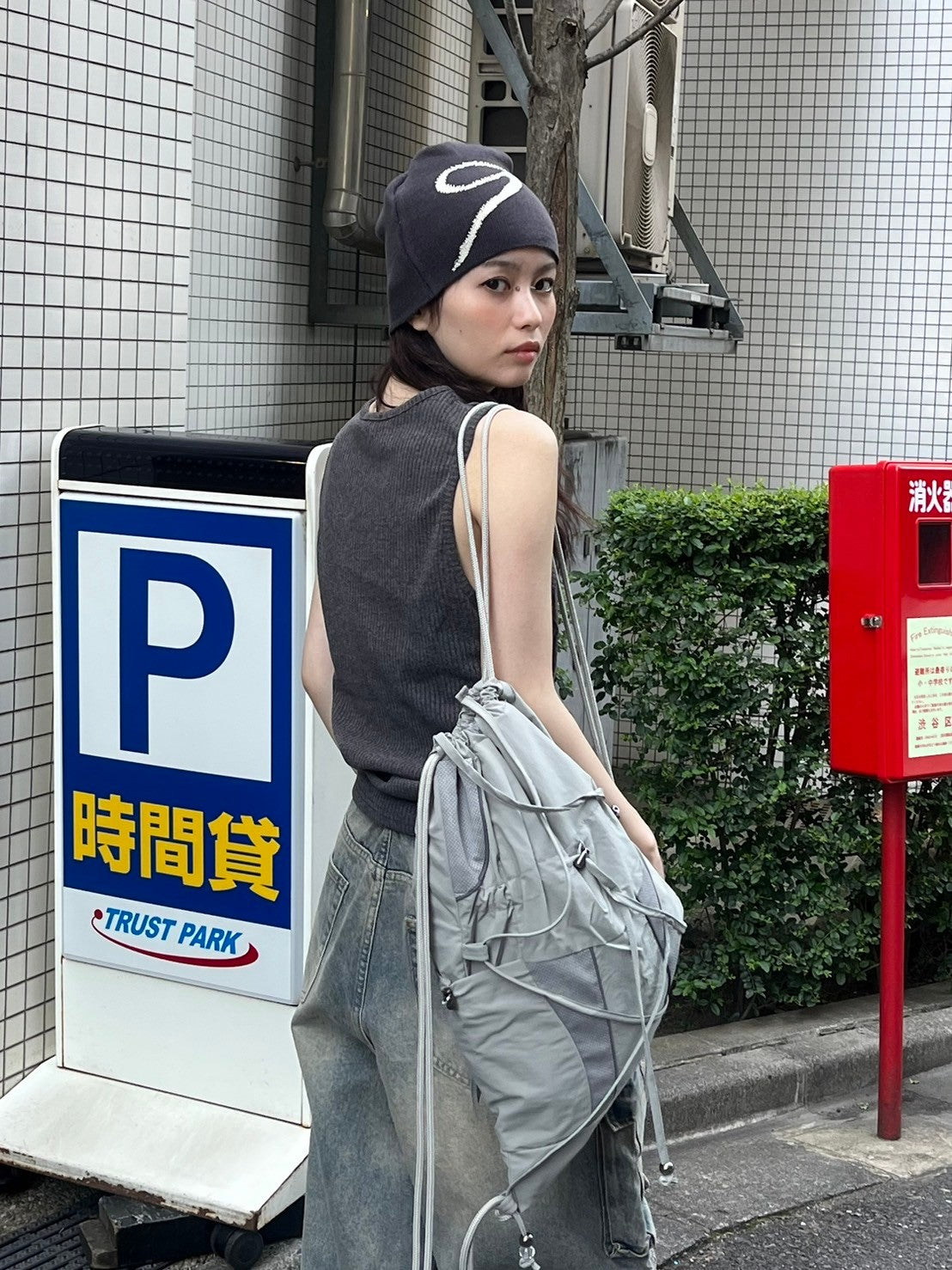 受注制【nmtc +】tight tank top (3color)