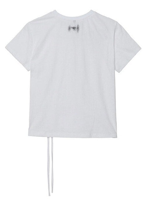 【FLAREUP】Diagonal Strap T-shirt