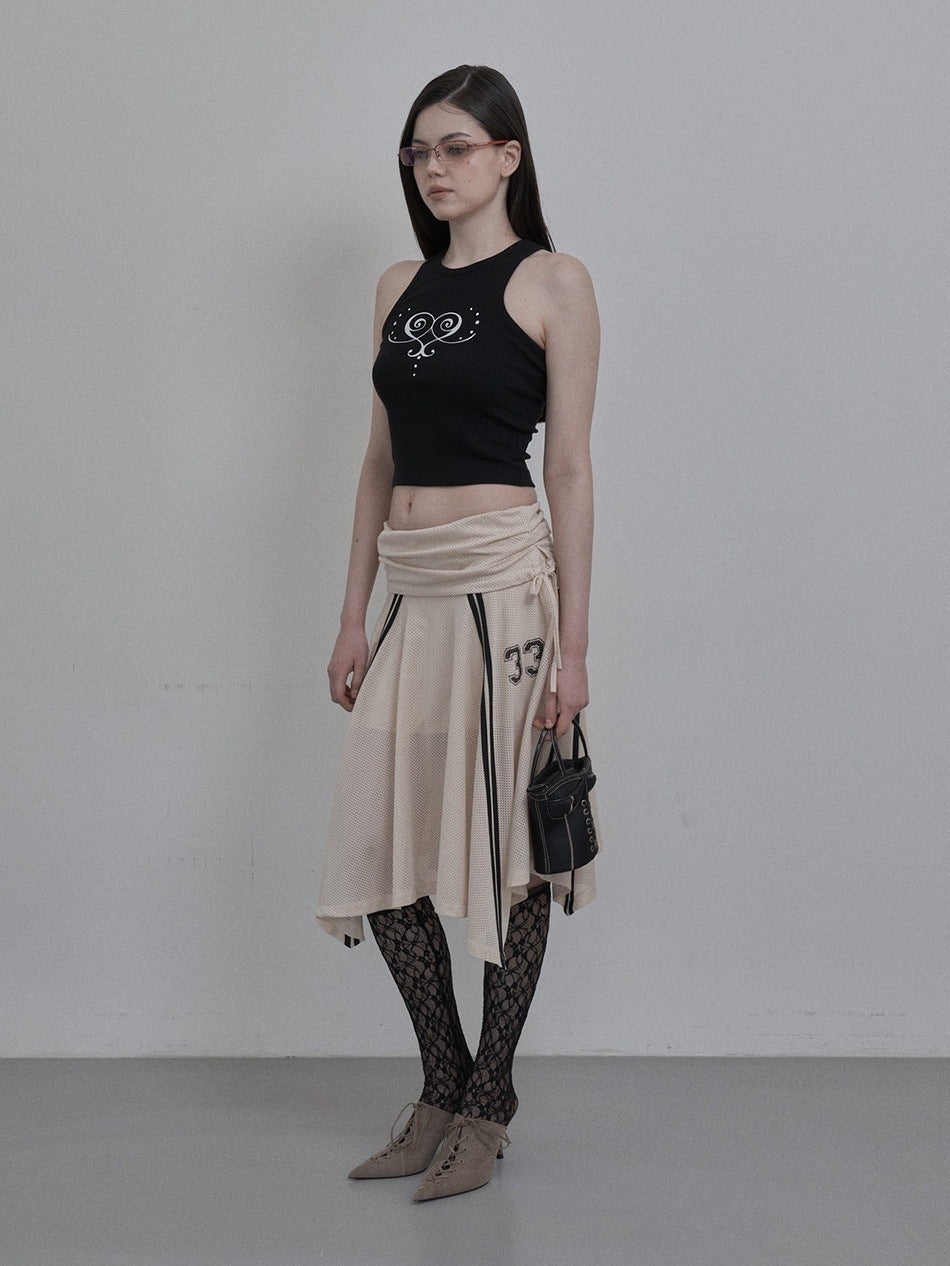 【SETUP‐EXE】BACK POCKET HEART SLEEVELESS