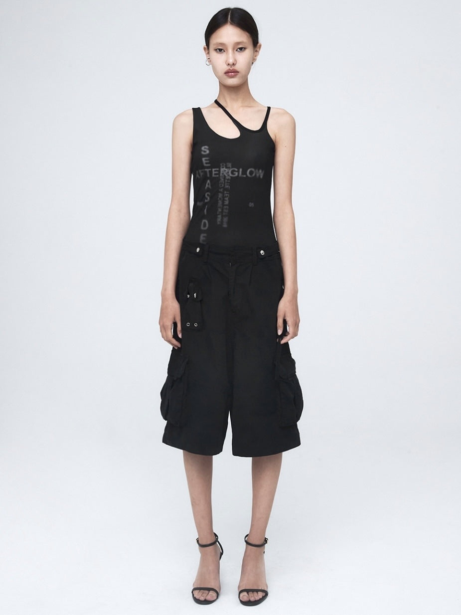 【NACHE】WAVE BASIC SWIM SUIT PRINT