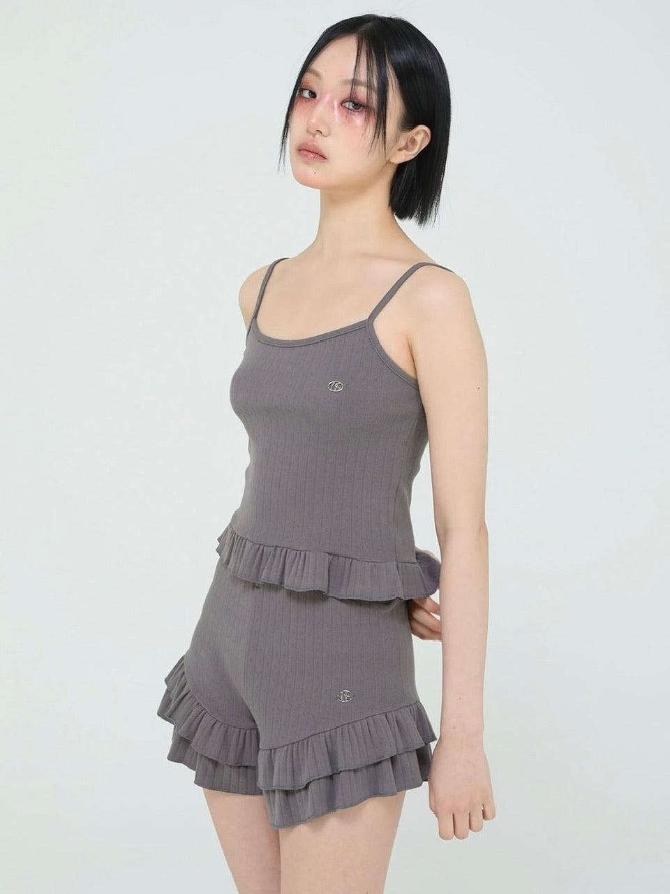 【Uglyshadow】US RUFFLE SLEEVELESS