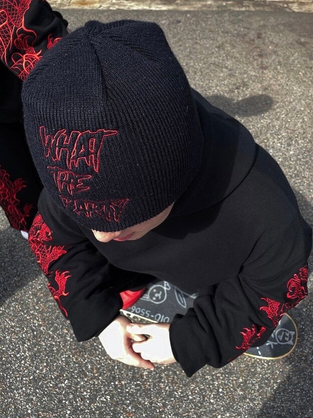 【WHAT THE PARTY】WTP BEANIE