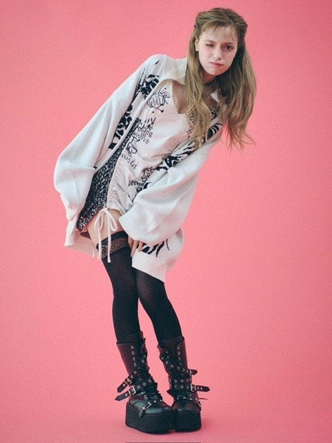 【GALFY】卍ドライバーズニット