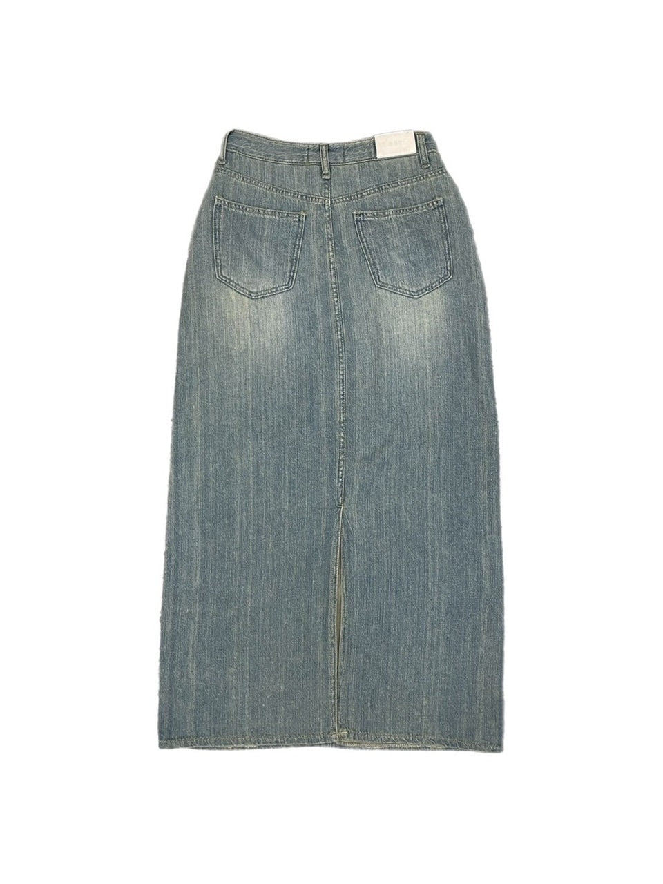 受注制【OaKS】maxi denim long skirt (2color)