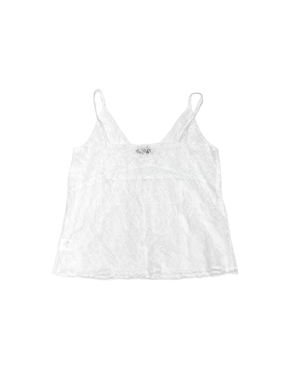 受注制【Never mind the XU】tie scarf lace tops (2color)