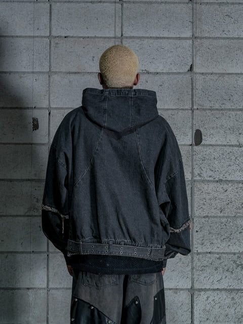 【DIG YOUR OWN GRAVE】DENIM PULLOVER (2color)