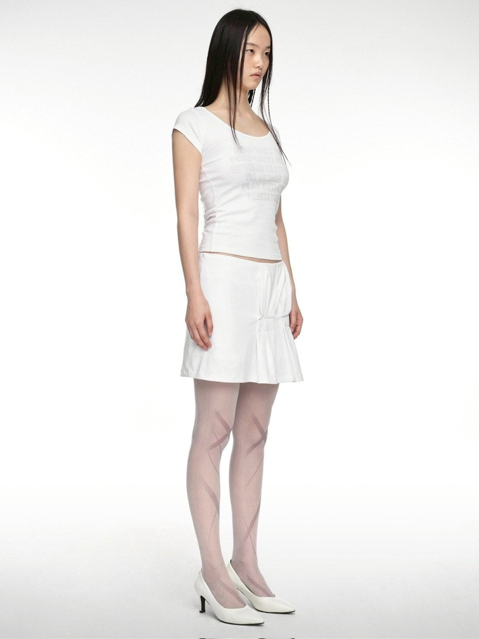 【NACHE】CONVEX PRINTED T-SHIRT