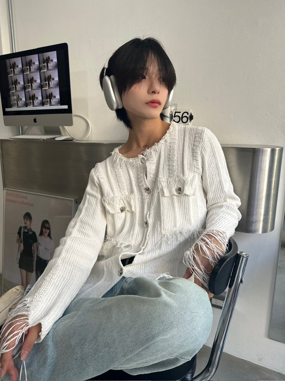 国際配送【LUV CODE】denim wide pants