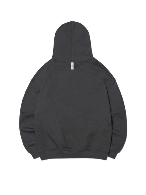 【NOMANUAL】A.L HOODIE / 【ノーマニュアル】ロゴプリント長袖パーカー