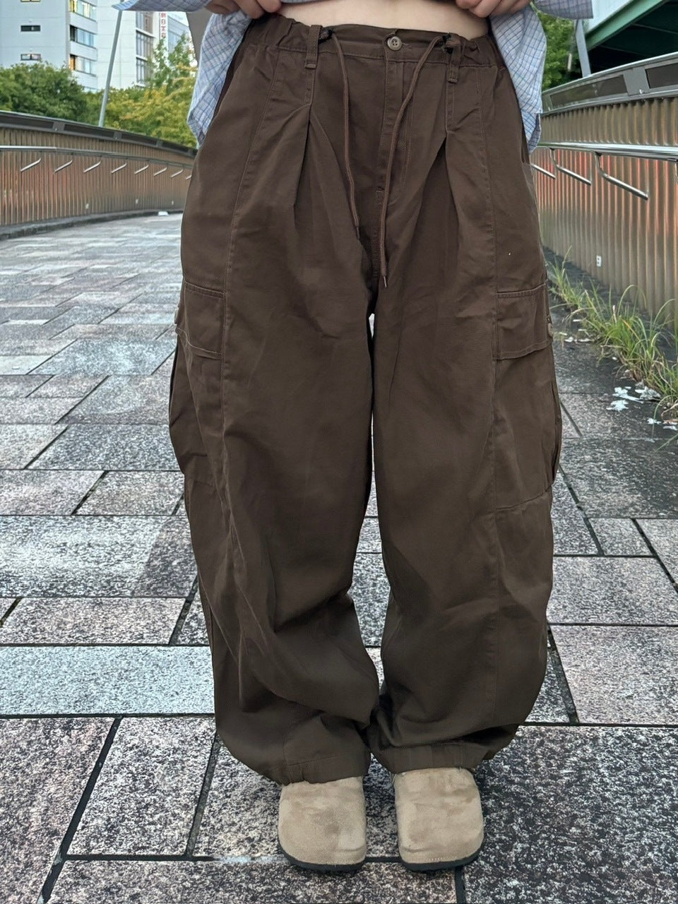 受注制【oaks】cargo balloon pants (3color)