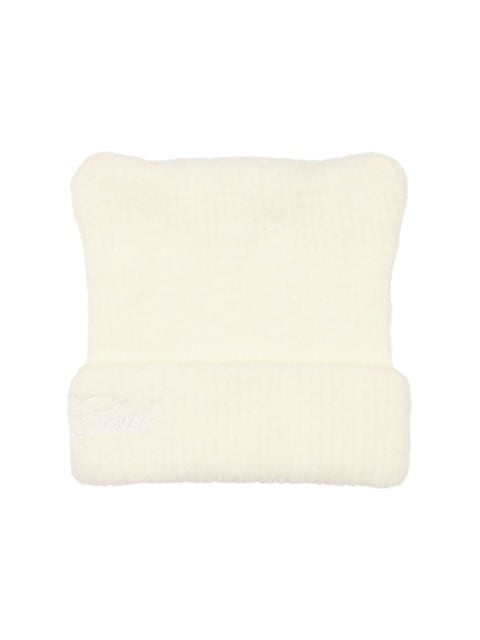 【FANCY CLUB】SOFT CREAM BEANIE / 【ファンシークラブ】ソフトクリーム猫耳ニット帽子