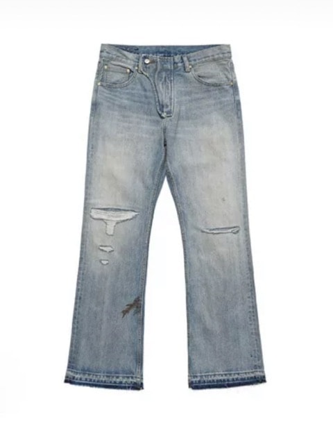 【F.V.V.O】Distressed Denim Pants