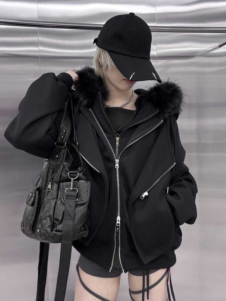 受注制【nmtc +】zip up hoodie (2color)