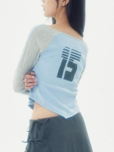 【runningHIGH】SPORTS SLIM RAGLAN TEE