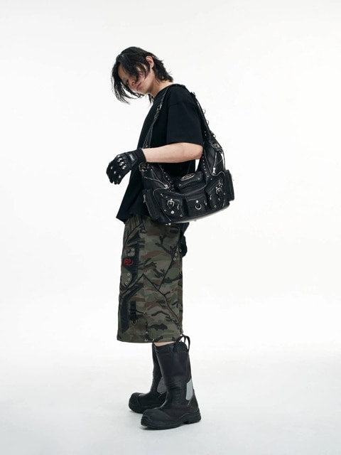 【PERSONSOUL】Punk Sheepskin Bag