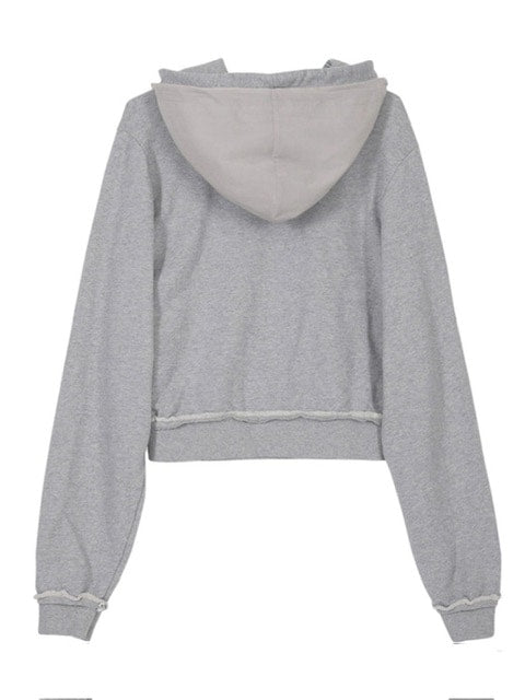 【FLAREUP】Layered Zip Hoodie / 【フレアアップ】レイヤードジップパーカー