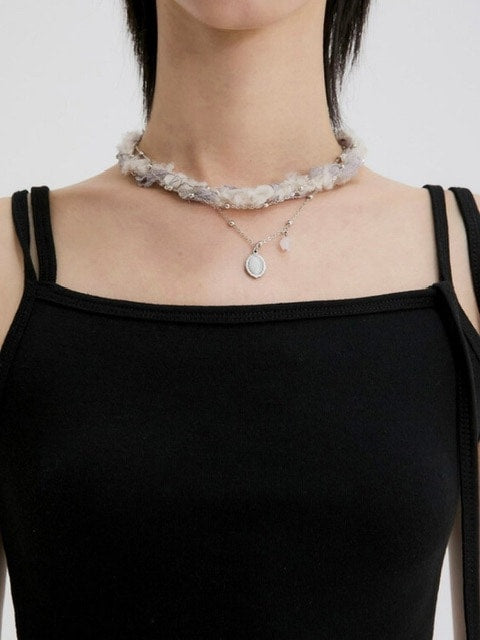 【FLAREUP】Braided Handmade Necklace / 【フレアアップ】ブレイデッドハンドメイドネックレス