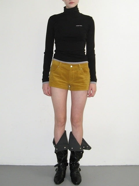 【CRANK】LAYERED BASIC TURTLENECK