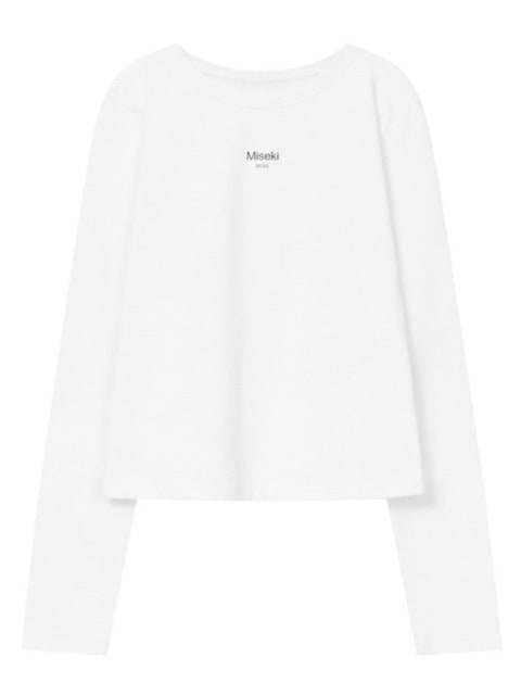 【Miseki seoul】Mini logo long sleeves