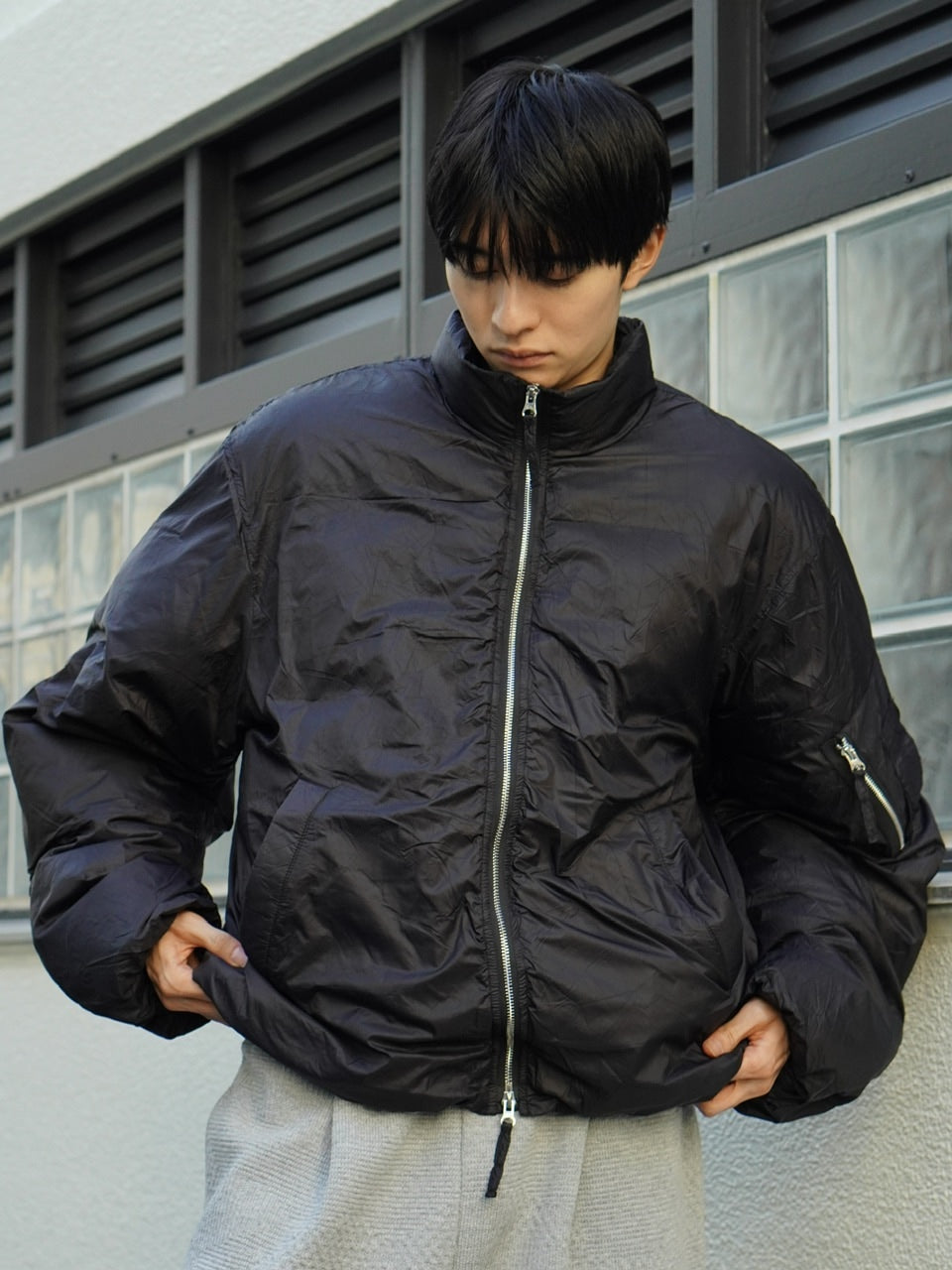 東京店WEB限定受注制【Chikashitsu +】MA-1 Padded Jacket