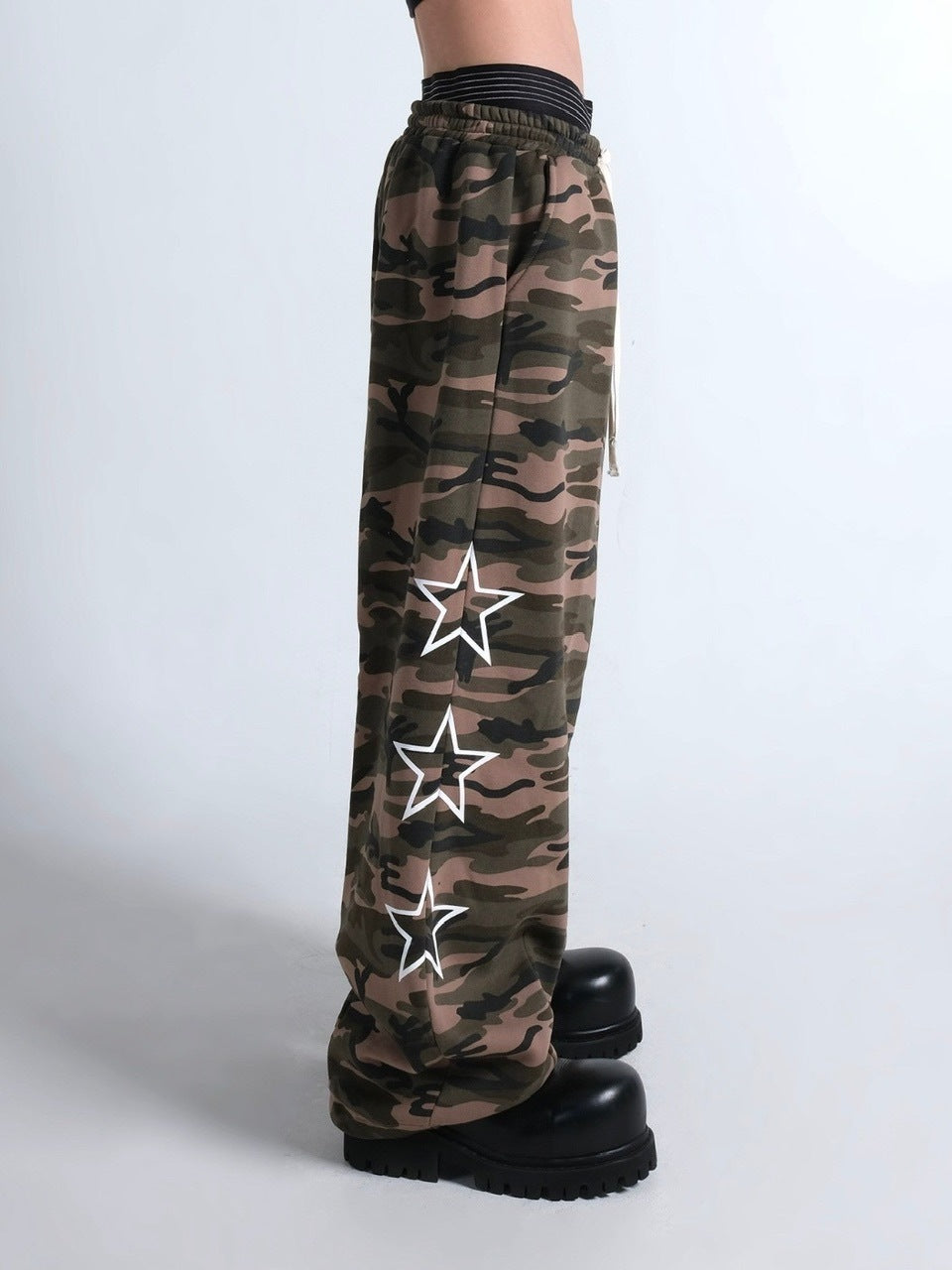 【IFEELLUCKY】Lucky army big sweat pants / 【アイフィールラッキー】ラッキーアーミービックスウェットパンツ