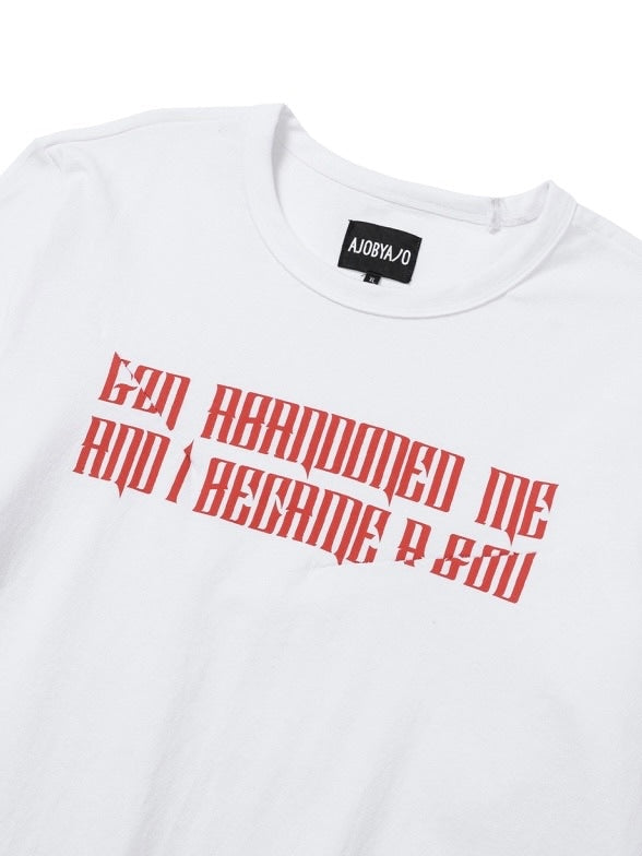 【AJOBYAJO】The Contorted Excuse Long Sleeves T-Shirt