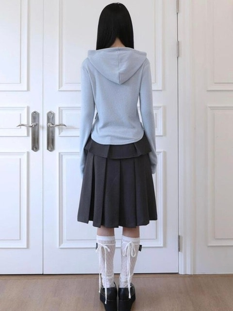 【Uglyshadow】BASIC CROP HOODIE