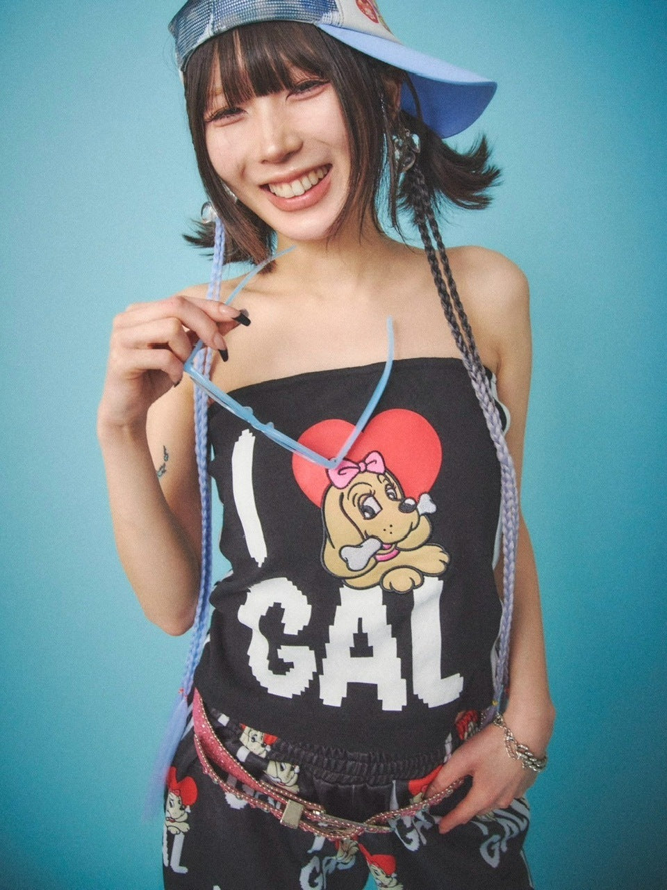 【GALFY】I♡GALジャージパンツ