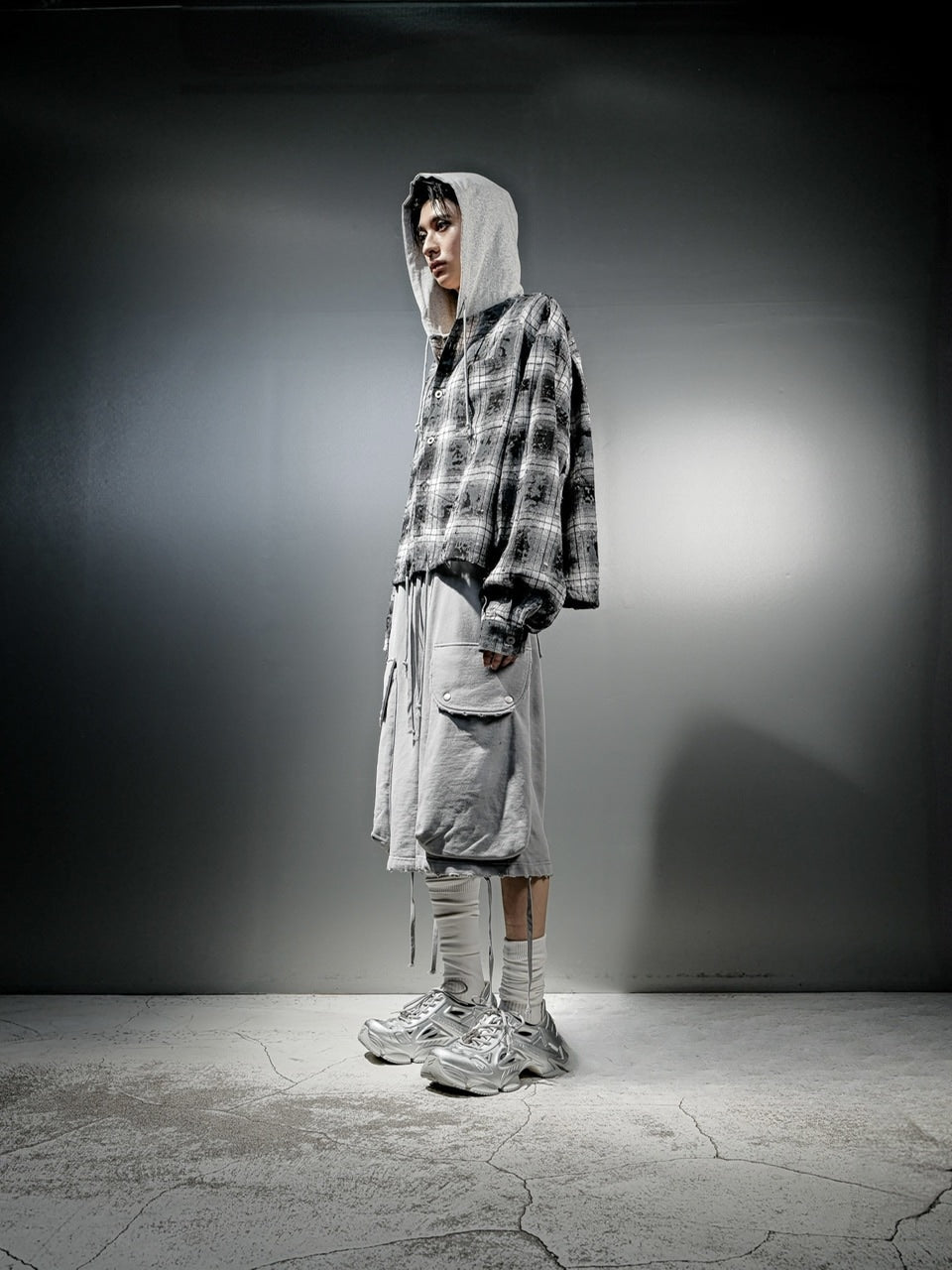 【DIG YOUR OWN GRAVE】【XU DOG】LACEUPSHORTS DIG YOUR OWN GRAVE】FULL ZIP SHORTS – PRESSING WEB SHOP