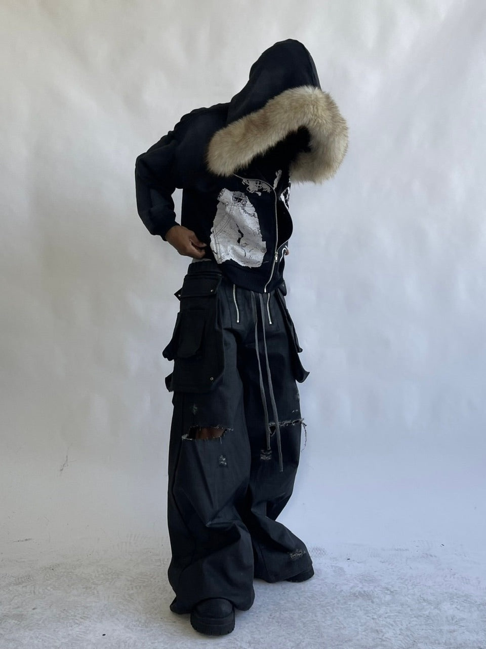 【haveyoudiedbefore?】Mycelium V3 Fur Hoodie