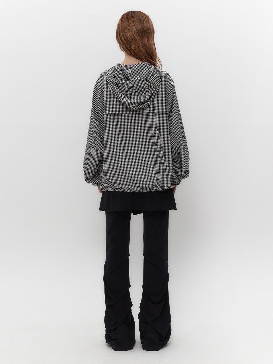 【TUOMIO】CHECK LIGHT ANORAK