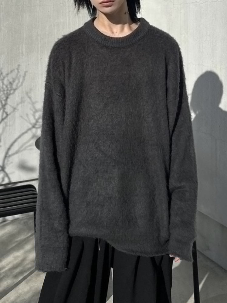 受注制【LUV CODE】oversized mohair knit (3color)