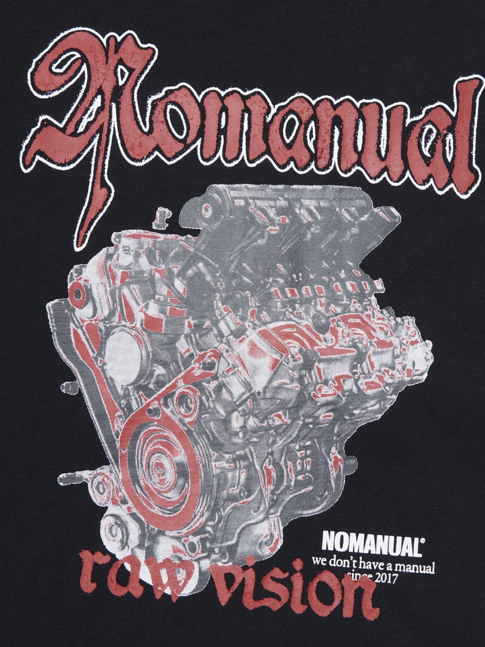 【NOMANUAL】NM ENGINE T-SHIRT