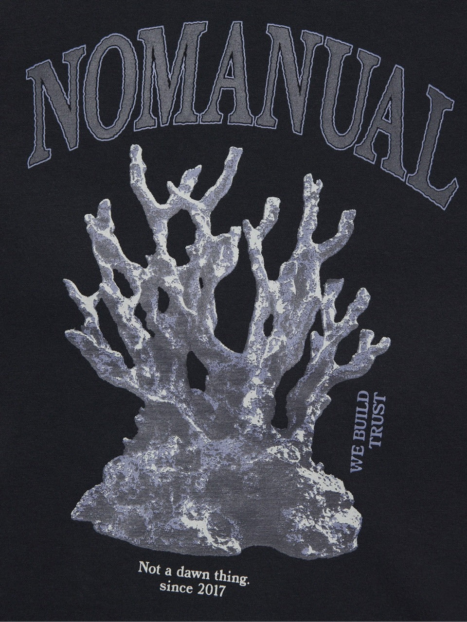 【NOMANUAL】METAL CORAL REEF T-SHIRT