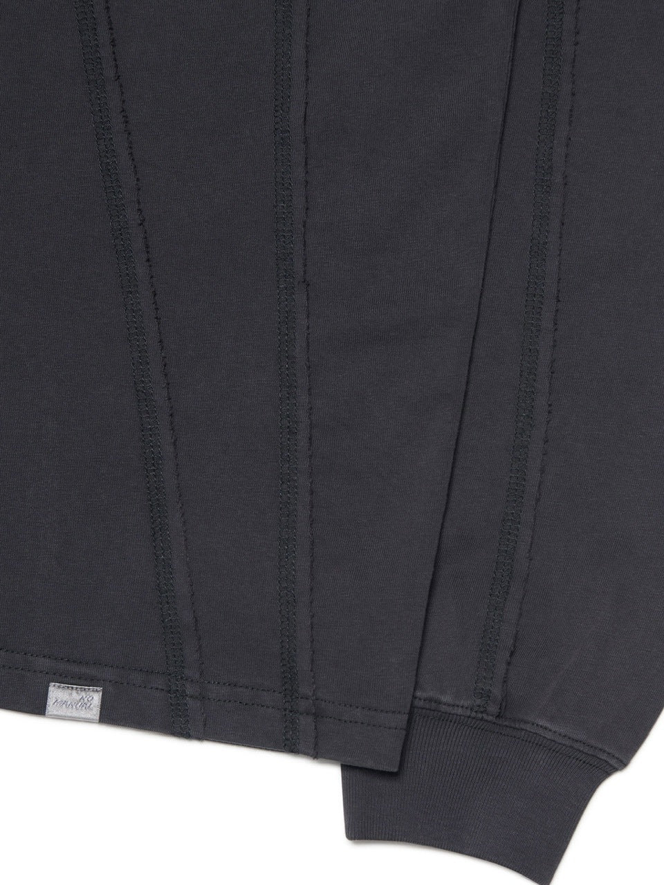 【NOMANUAL】OVERDYED CUTTING LONG SLEEVE TEE