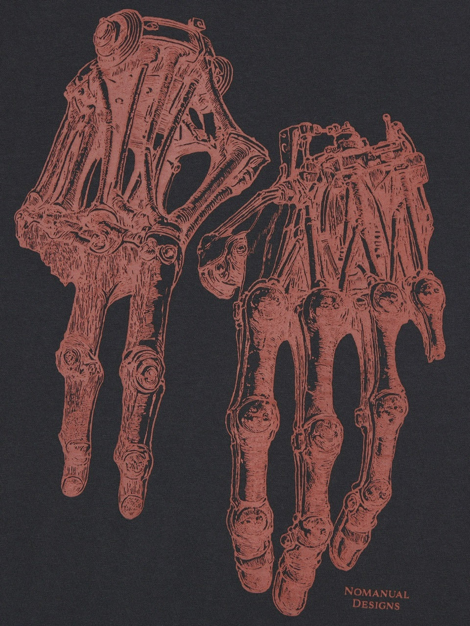 【NOMANUAL】ROBOTIC HAND NM T-SHIRT