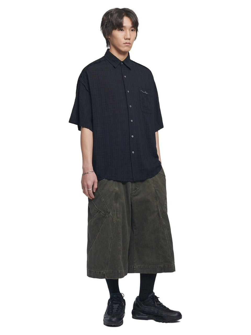 NOMANUAL】RAW EDGE H.S SHIRT – PRESSING WEB SHOP